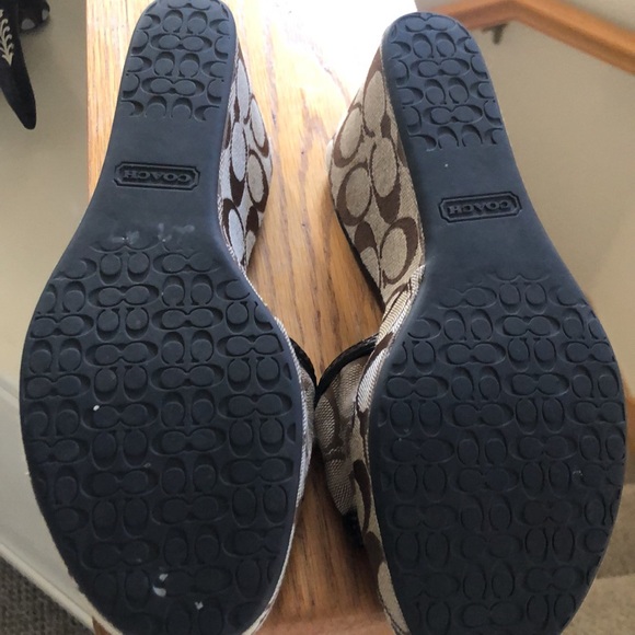 COPY - Coach platform wedge (Women’s size 7.5) - Picture 3 of 3